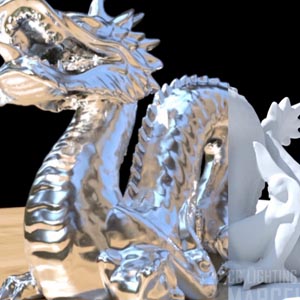 CG Dragon Lighting and Compositing.